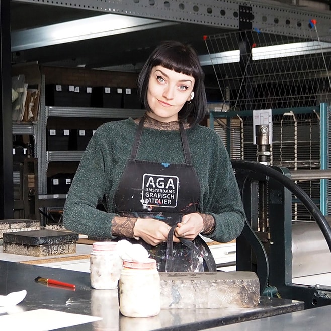 Self Portrait in the Studio